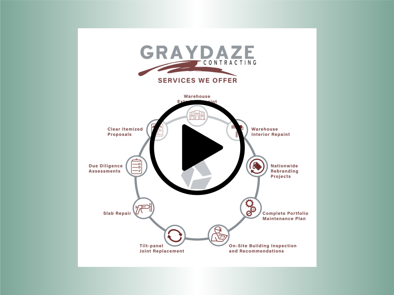 Graydaze Contracting social media post